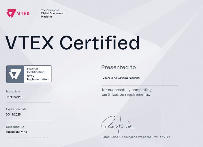 Quinto certificado