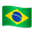 A icon of Brazil flag
